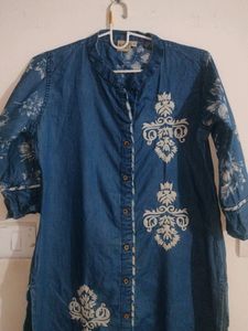 Women's Denim Kurti