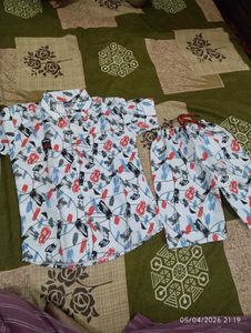 Maheer Dresses White Printed C ord set
