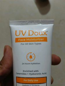 UV Doux Face Moisturizer for All Skin Types