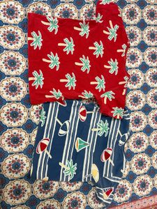 Set of Two Graphic T-Shirts