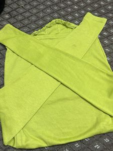 Lime Green Corset Top