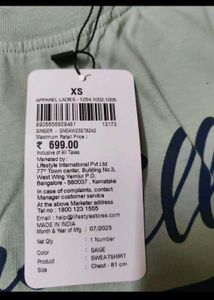 Ginger new with tag sweatshirt
