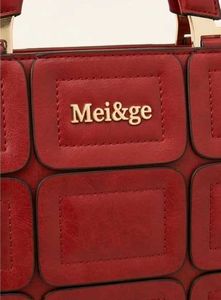 Chic Red Handbag