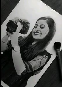 Portrait Art Work🎨🥰🤩💖💖