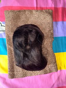 Back comb topper 3*5  base Natural black