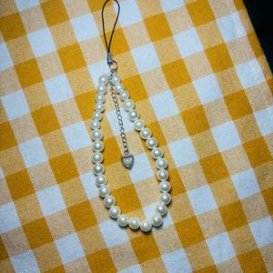 Pearl  Phone charm handmad
