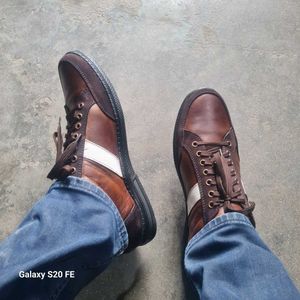 Leather Sneaker For Men's
