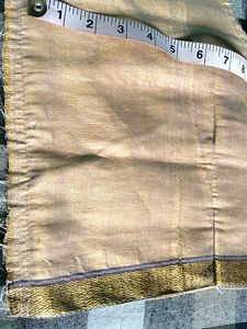 Golden Ethnic Blouse unfinished