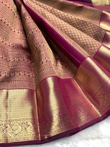 Elegant Silk Blend Saree