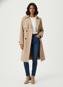 Classic Beige Trench Coat