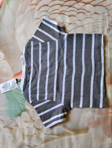 Striped Crop Top