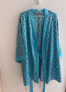 Bathrobe & Puma T-shirt