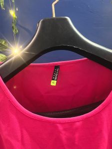 Hot Pink Sleeveless Bodycon Mini Dress