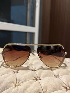 Gold Aviator Sunglasses