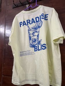 Pale Yellow Paradise Bliss T-Shirt