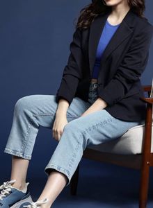 Vero Moda Navy Blue Blazer