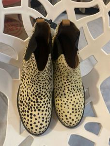 Animal Print Ankle Boots