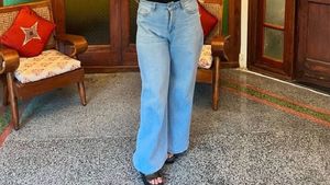 Newme Asia high waist jeans not worn