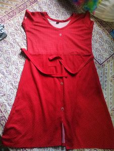 Red Polka Dot Dress