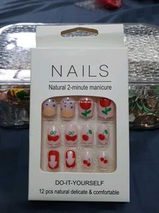 Cute Cherry Press-On Nails