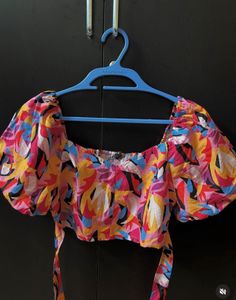 Colorful Crop Top