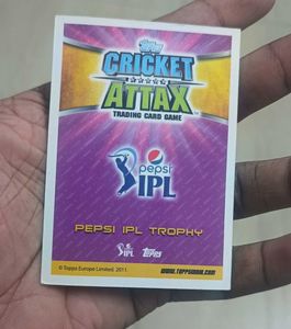 Cricket Attax 2015-2017 IPL Trophy Cards