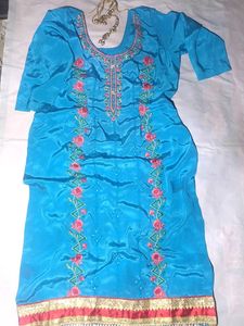 ❤️crepe Silk patyala suite