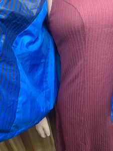 Stylish Blue Puffer Jacket
