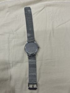 Sleek Silver-Tone Wrist Watch