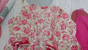 Beautiful Floral Print Kurta