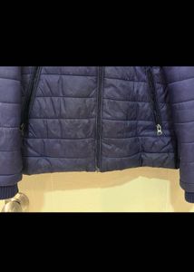 FortCollins Blue Jacket Wid Detachable Hoodies (M)