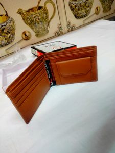 Leather Brown Men Wallet Purse