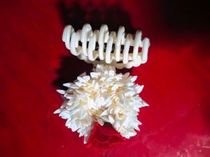 Elegant Hair Clip with Flower Accent