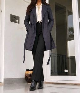 Navy Trench Coat