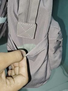 Stylish Grey Backpack/Handbag