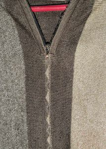 Classic Striped Quarter-Zip Sweater