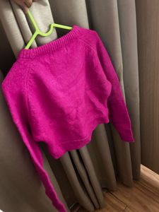 Pink Knitted Sweater