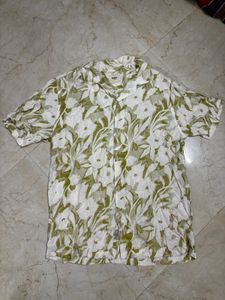 Men's Floral Short Sleeve Shirt