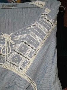 GIA WESTSIDE SEQUIN TOP