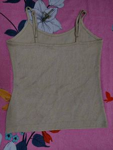 Tops | Sparkly Spaghetti Strap Tank Top | Freeup
