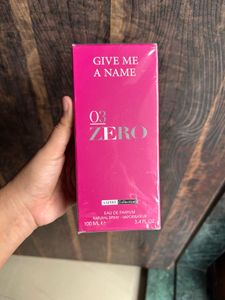GIVE ME A NAME 03 ZERO Perfume