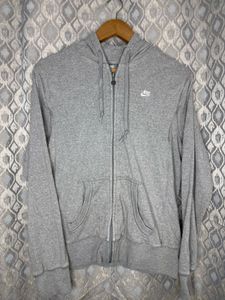 Nike Gray Full Zip Hoodie