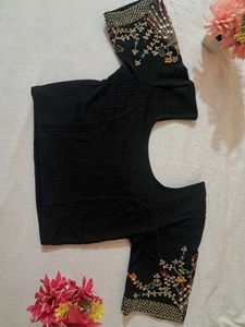 Designer Sequenced Blouse