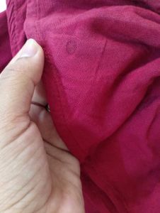Burgundy Ruffle Off-Shoulder Top