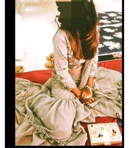 Beautiful Grey sharara set