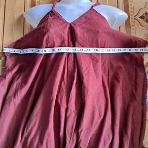 Jaipuri Flared Cotton Jumpsuit