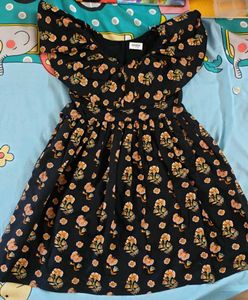 MAX Girls Floral Print Dress 7-8years