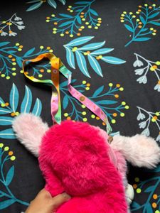 Cute Plush Bunny Crossbody Bag