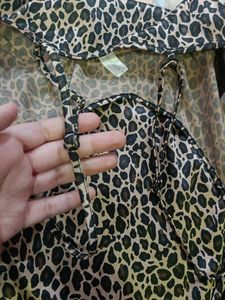 Leopard Print mini dress