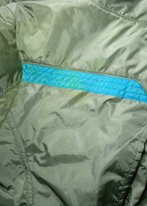 Diesel Y2K Olive green asymmetrical jacket